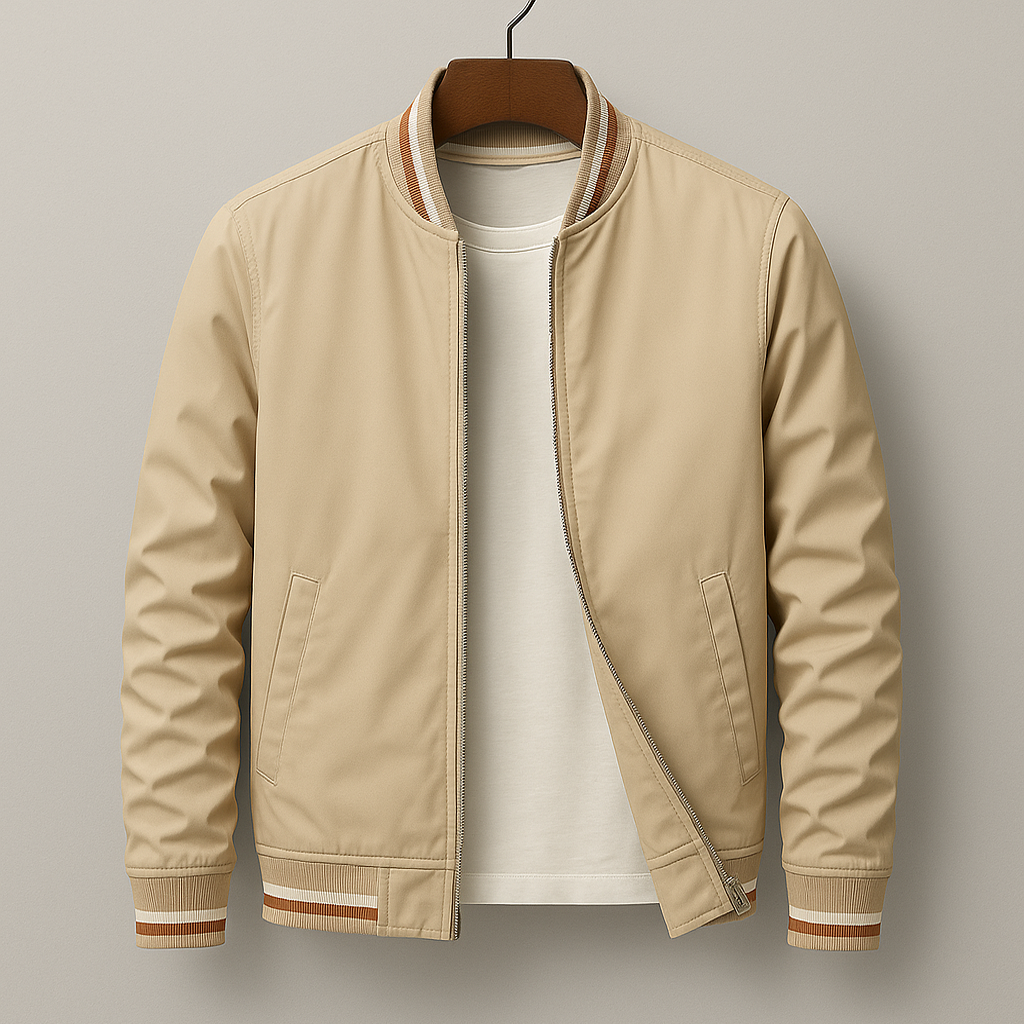 APOLLO™ | Elegante Bomberjacke mit Streifen