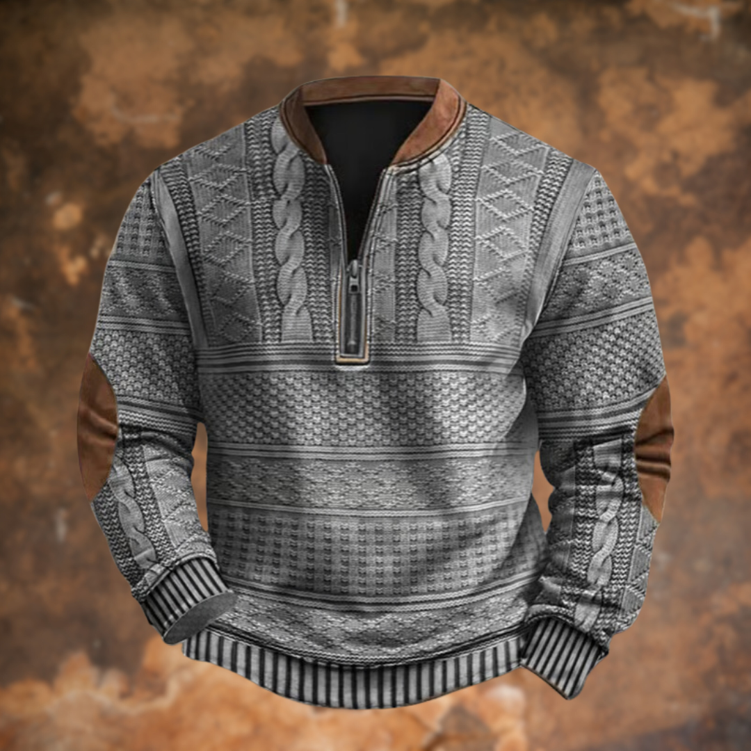 Apollo™ – Strickpullover mit Reißverschluss-Detail