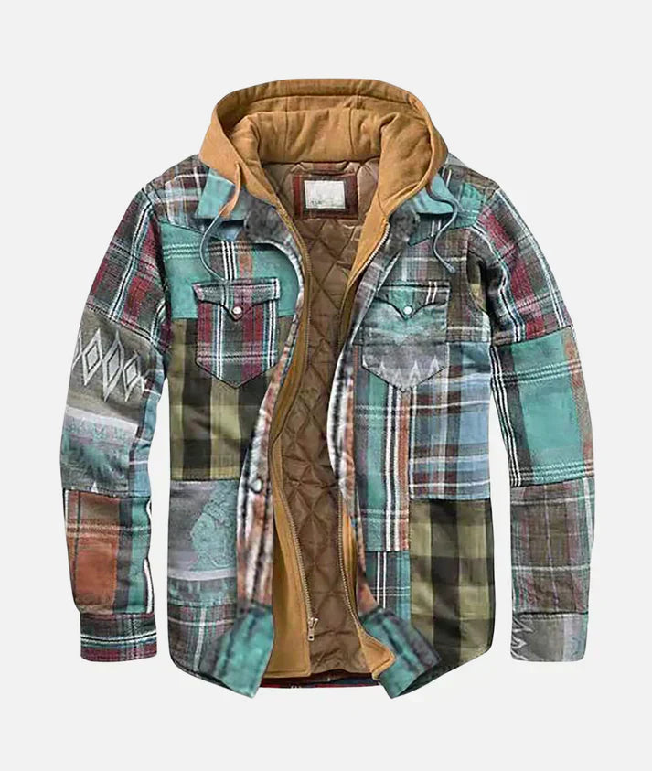 Apollo™ | Alain Patchwork Karo Jacke