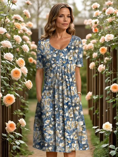 APOLLO VREA | SOMMERKLEID MIT BAUCHABDECKUNG