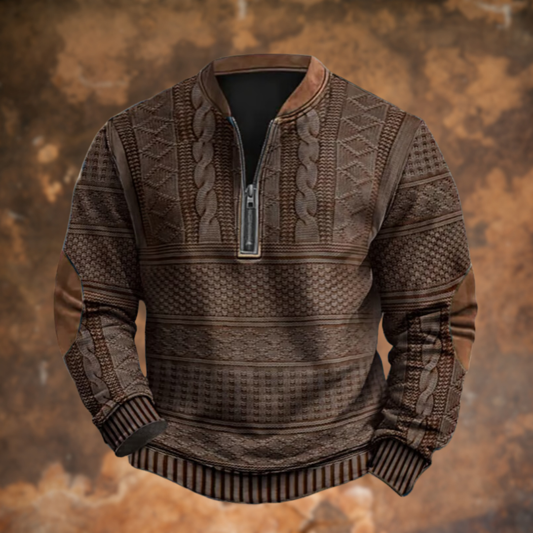 Apollo™ – Strickpullover mit Reißverschluss-Detail