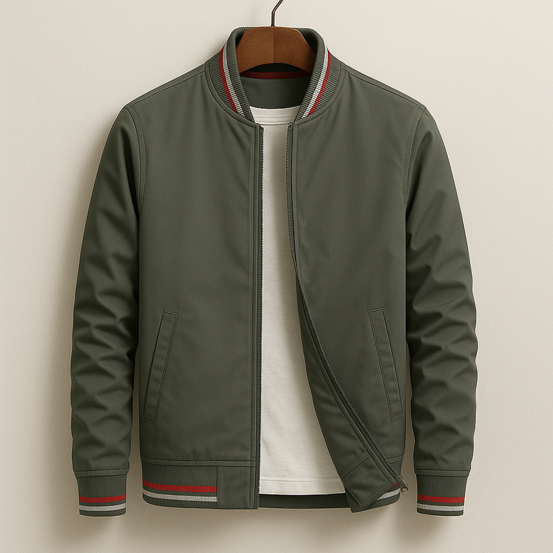 APOLLO™ | Elegante Bomberjacke mit Streifen