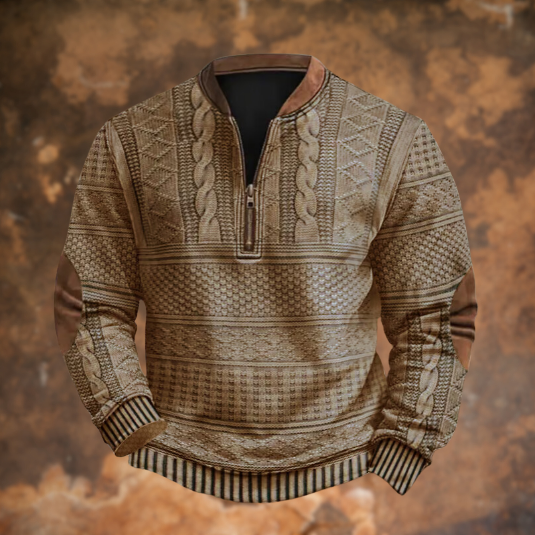 Apollo™ – Strickpullover mit Reißverschluss-Detail