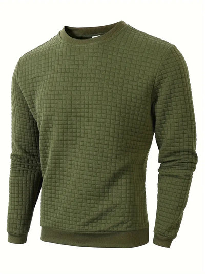 Apollo™ | Bohemian Karierter Langarm-Pullover