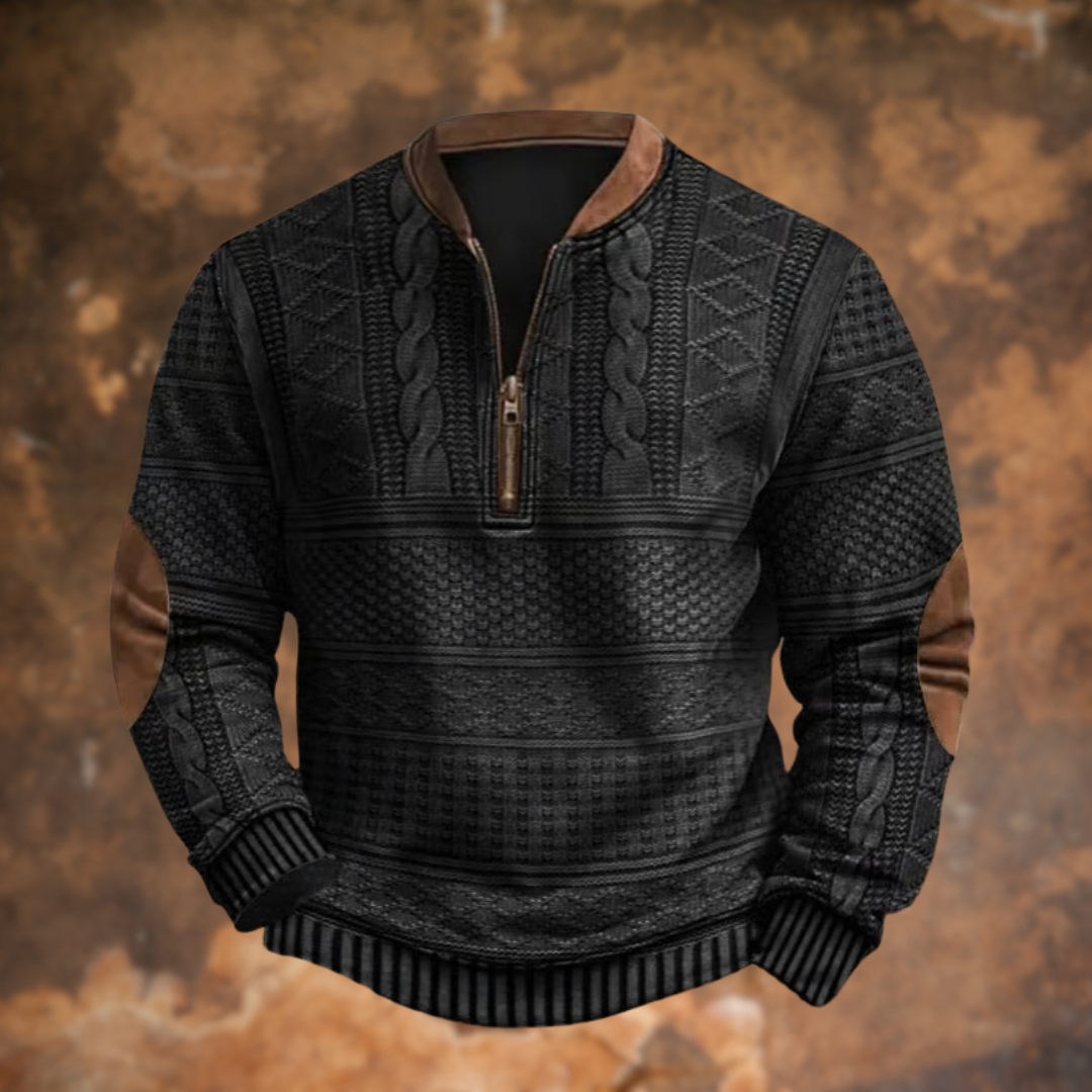 Apollo™ – Strickpullover mit Reißverschluss-Detail