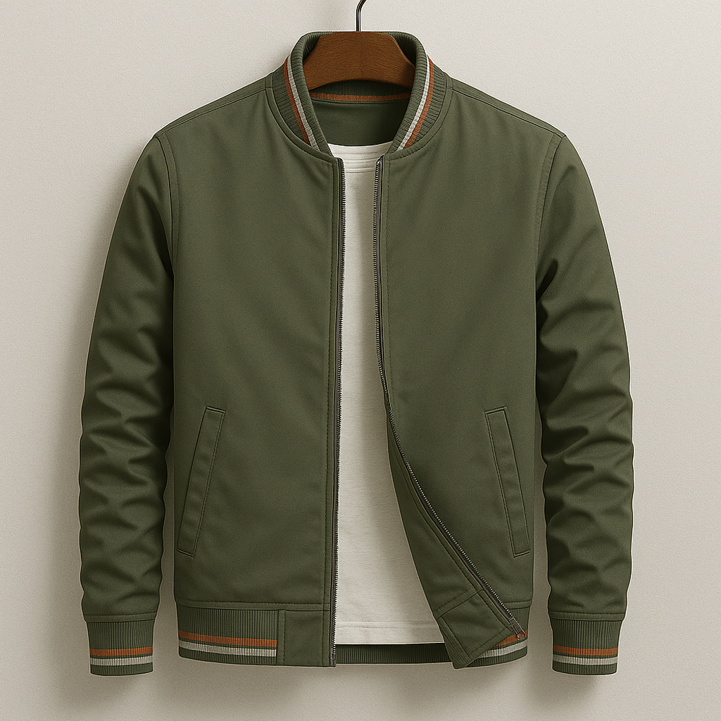 APOLLO™ | Elegante Bomberjacke mit Streifen