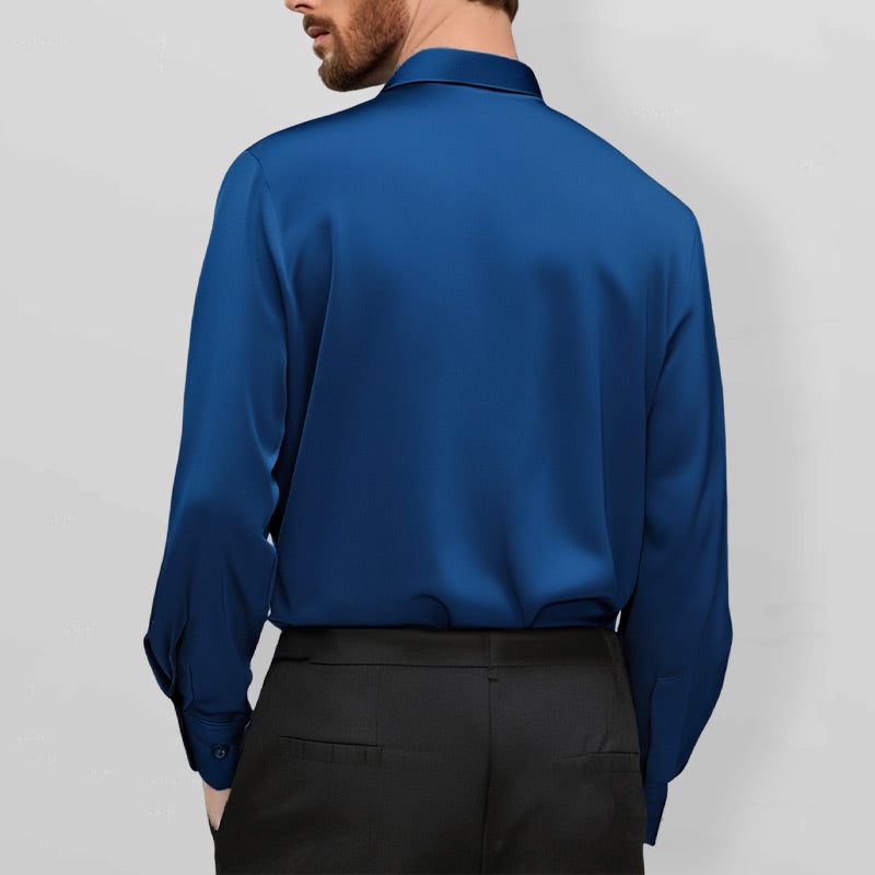Knitterfreies Stretchhemd für Herren