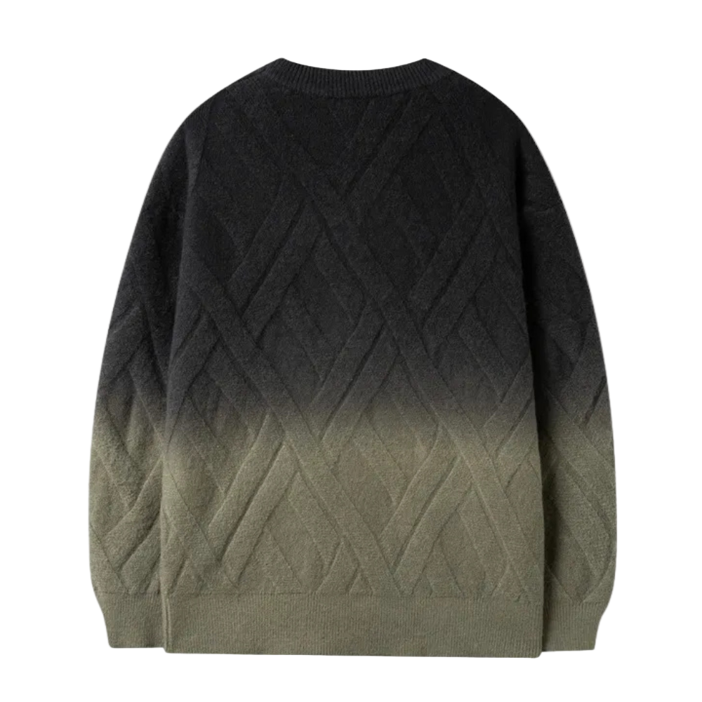 Apollo™ | Pullover mit Farbverlauf in Grau-Grün
