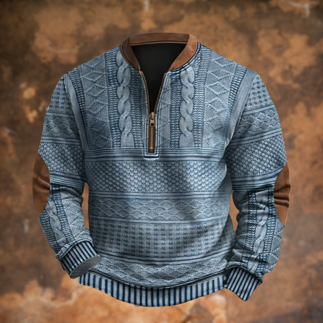 Apollo™ – Strickpullover mit Reißverschluss-Detail
