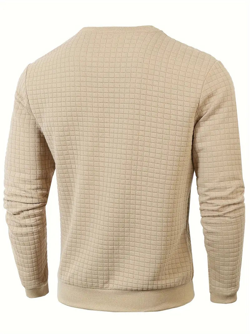 Apollo™ | Bohemian Karierter Langarm-Pullover