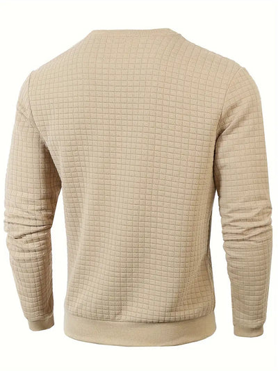 Apollo™ | Bohemian Karierter Langarm-Pullover
