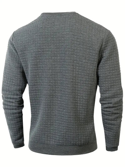 Apollo™ | Bohemian Karierter Langarm-Pullover