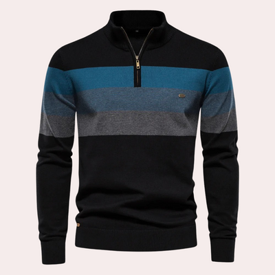Apollo™ | Trendiger gestreifter Herrenpullover