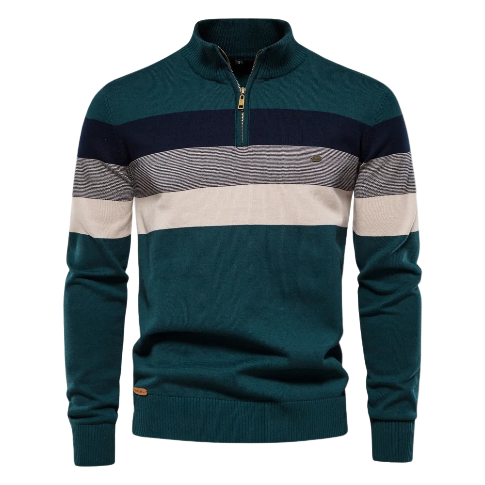 Apollo™ | Trendiger gestreifter Herrenpullover