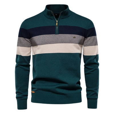 Apollo™ | Trendiger gestreifter Herrenpullover