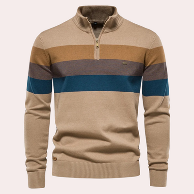 Apollo™ | Trendiger gestreifter Herrenpullover
