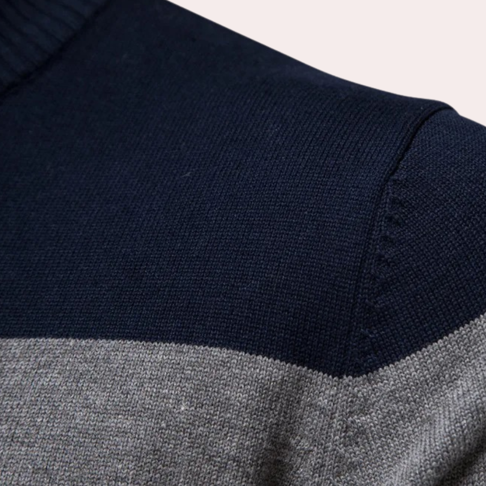 Apollo™ | Trendiger gestreifter Herrenpullover