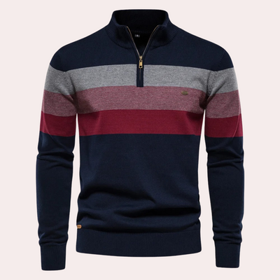 Apollo™ | Trendiger gestreifter Herrenpullover