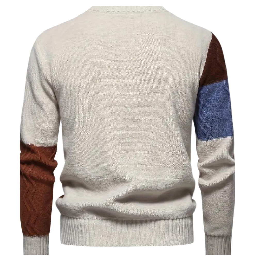 APOLLO™ | Modischer Strickpullover mit Karomuster