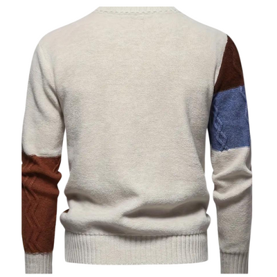 APOLLO™ | Modischer Strickpullover mit Karomuster