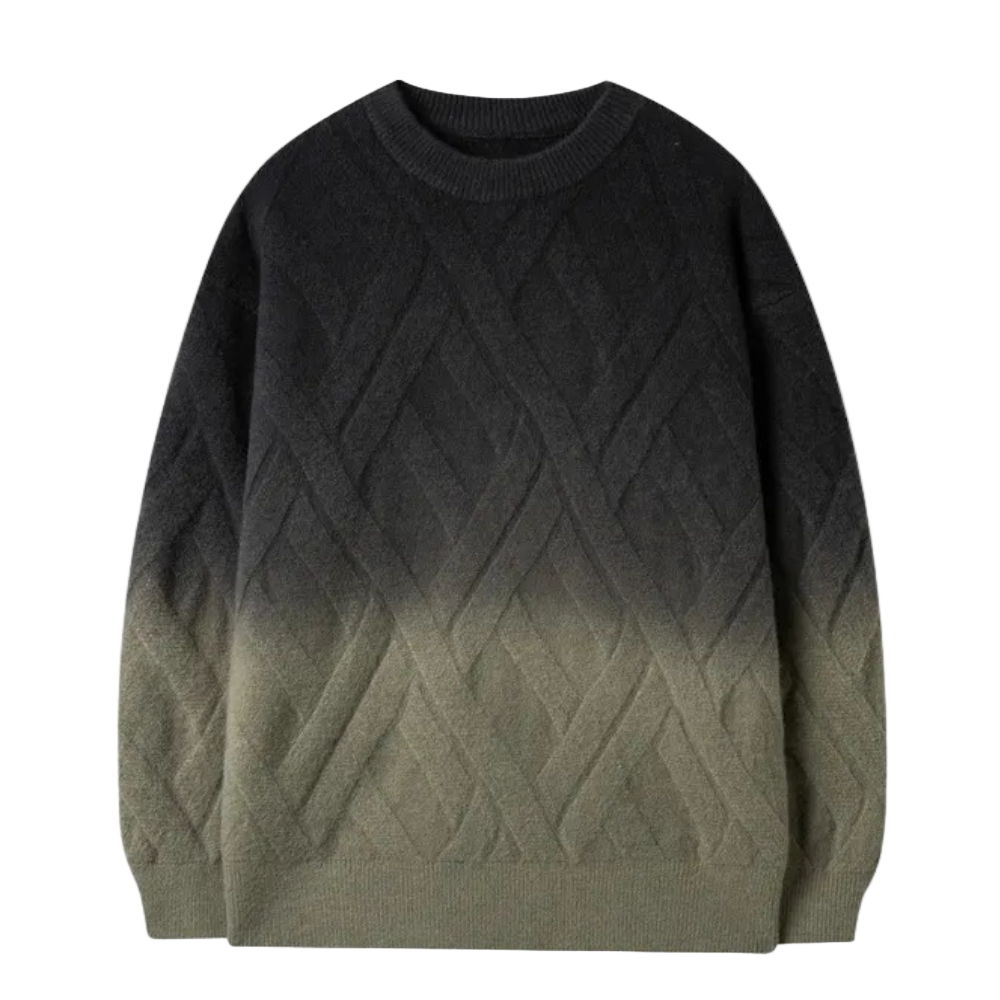 Apollo™ | Pullover mit Farbverlauf in Grau-Grün