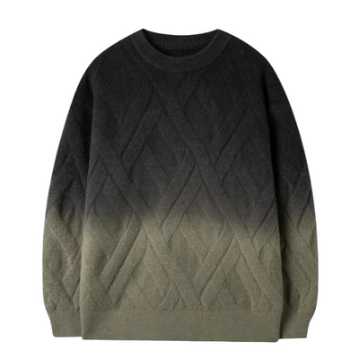 Apollo™ | Pullover mit Farbverlauf in Grau-Grün