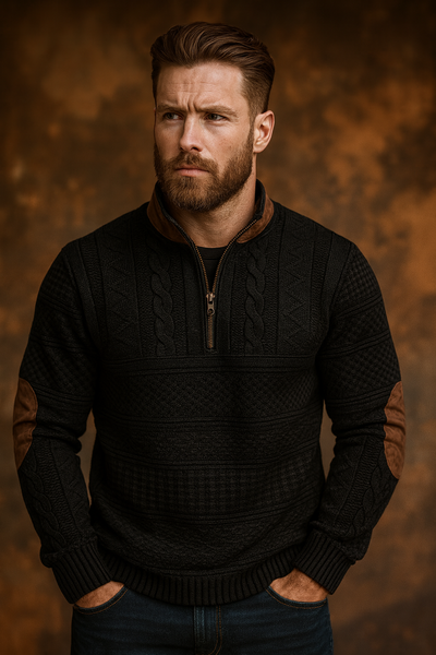 Apollo™ – Strickpullover mit Reißverschluss-Detail
