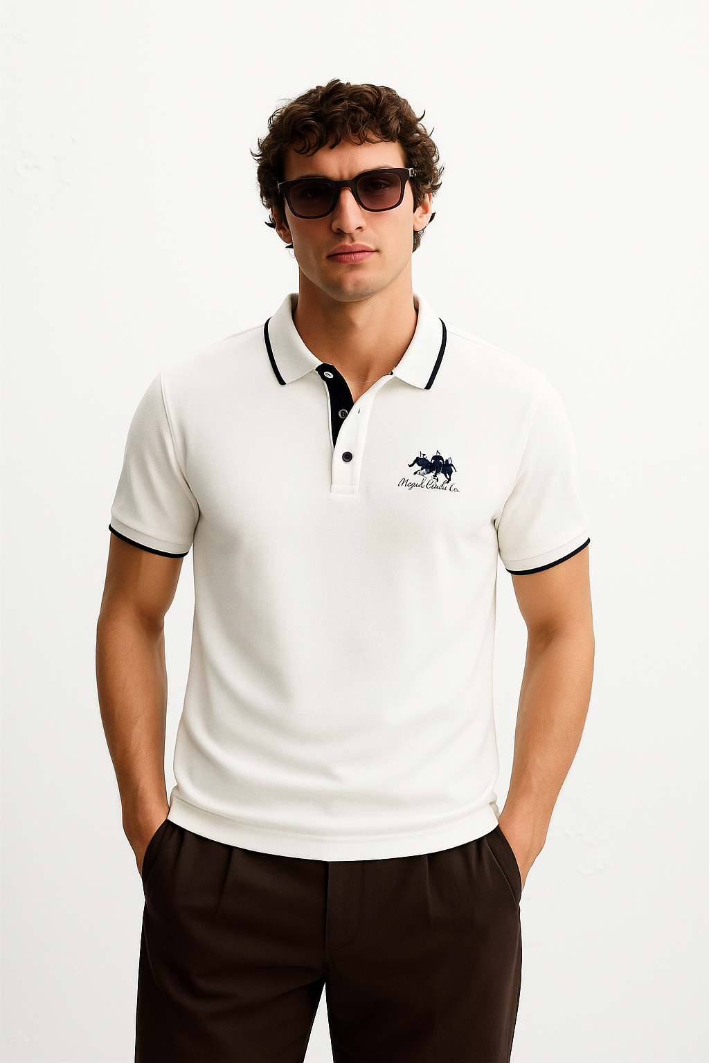 Luxus-Poloshirt
