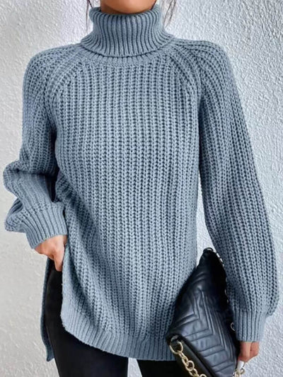 Apollo™ | Stylischer, dicker Pullover mit hohem Kragen