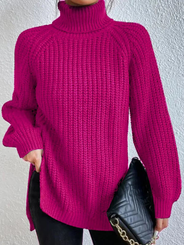 Apollo™ | Stylischer, dicker Pullover mit hohem Kragen