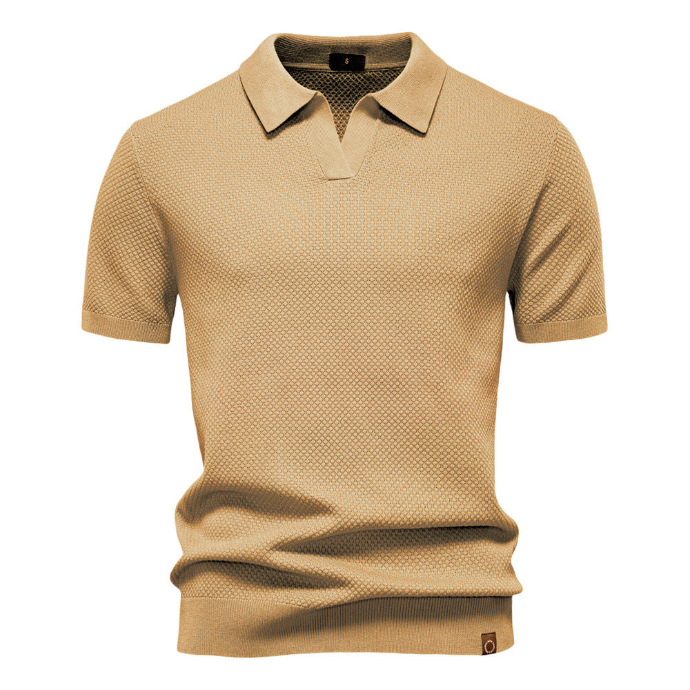 Ulrich | Strukturiertes Polo Shirt