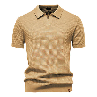 Ulrich | Strukturiertes Polo Shirt