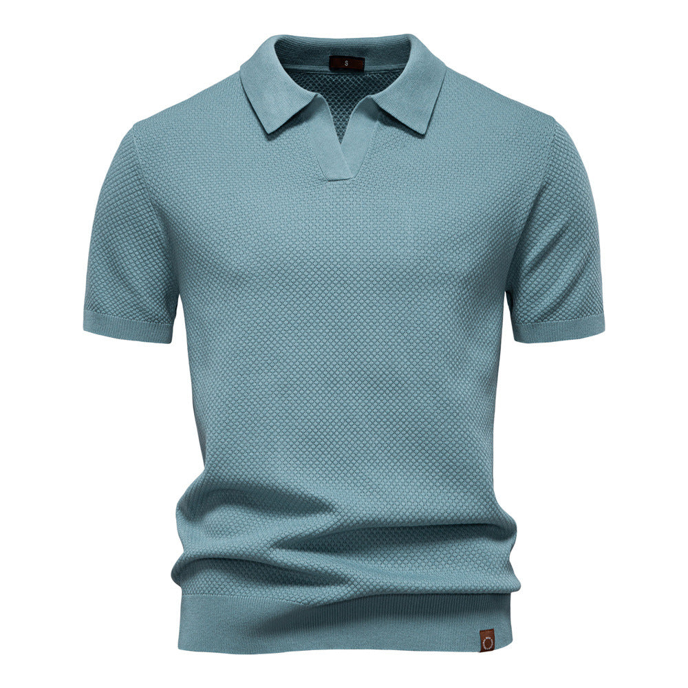 Ulrich | Strukturiertes Polo Shirt