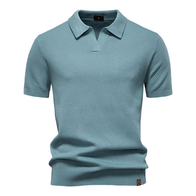 Ulrich | Strukturiertes Polo Shirt