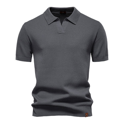 Ulrich | Strukturiertes Polo Shirt