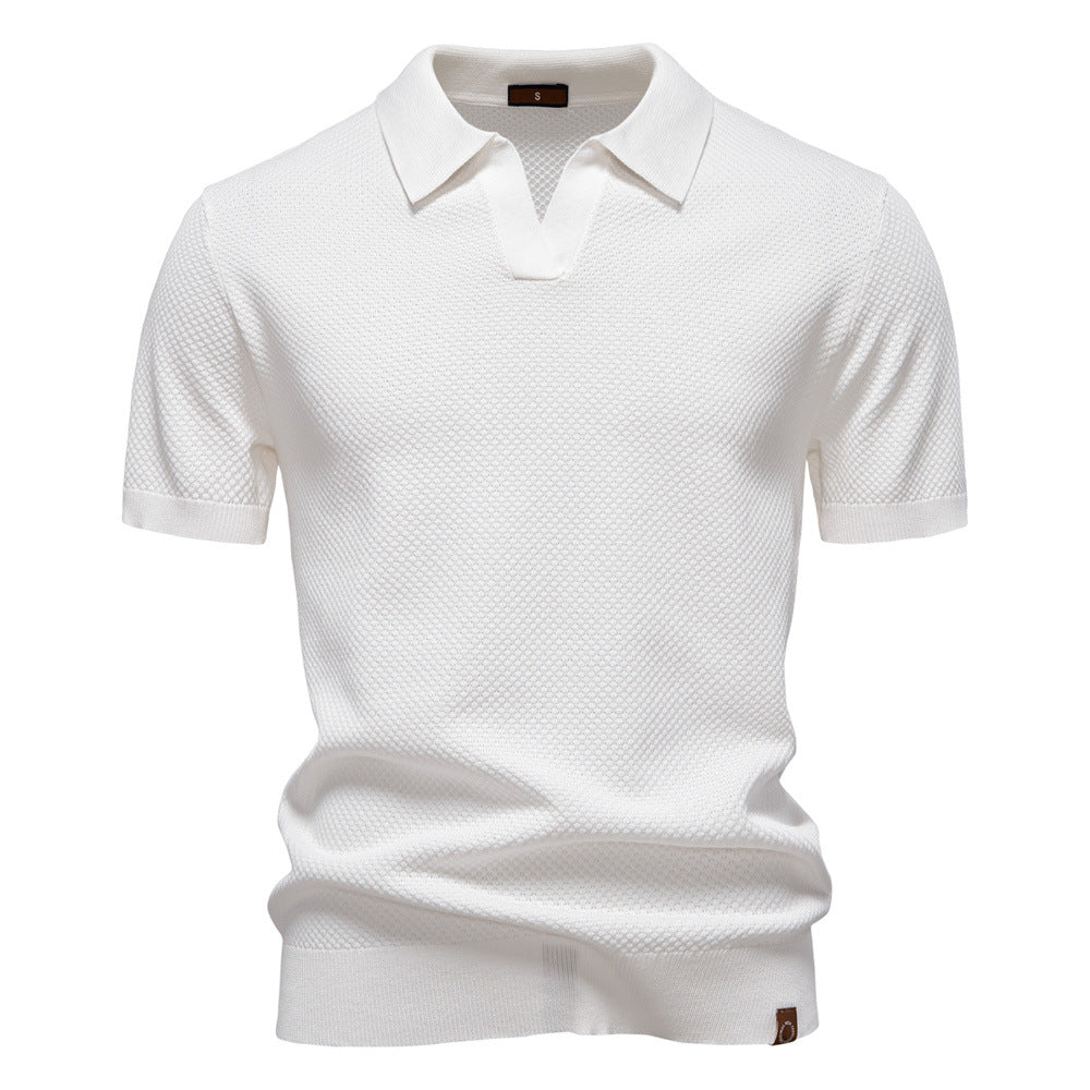 Ulrich | Strukturiertes Polo Shirt