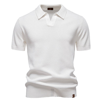Ulrich | Strukturiertes Polo Shirt