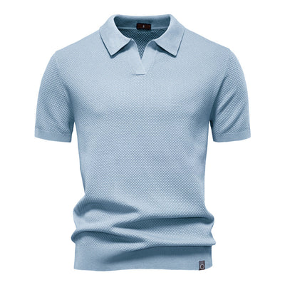 Ulrich | Strukturiertes Polo Shirt