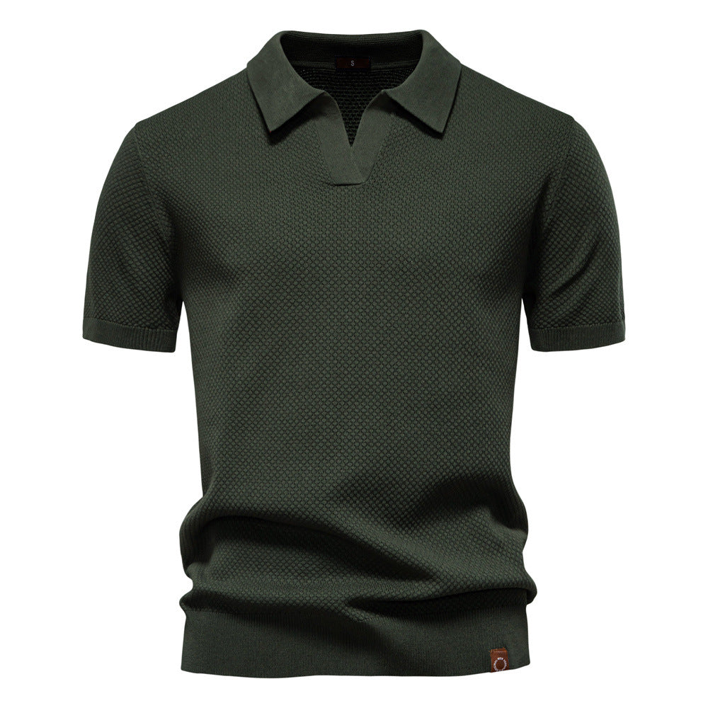 Ulrich | Strukturiertes Polo Shirt
