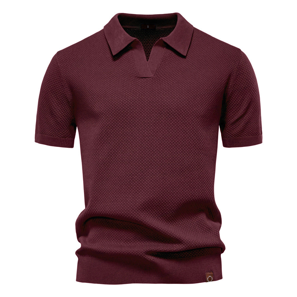 Ulrich | Strukturiertes Polo Shirt