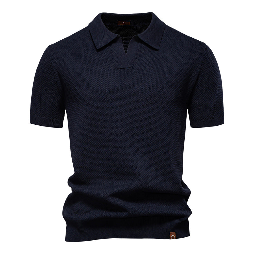 Ulrich | Strukturiertes Polo Shirt