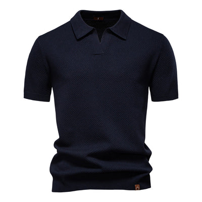 Ulrich | Strukturiertes Polo Shirt