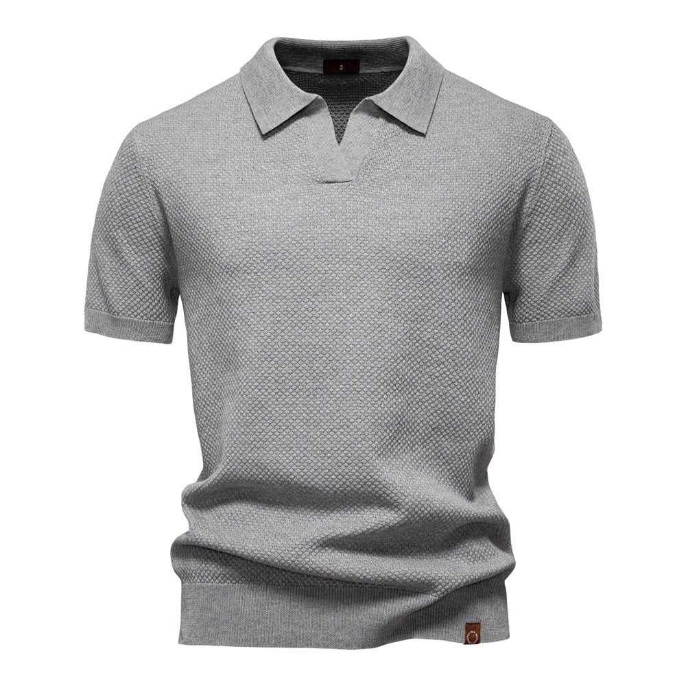 Ulrich | Strukturiertes Polo Shirt