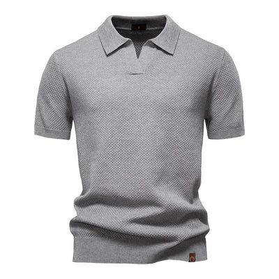 Ulrich | Strukturiertes Polo Shirt