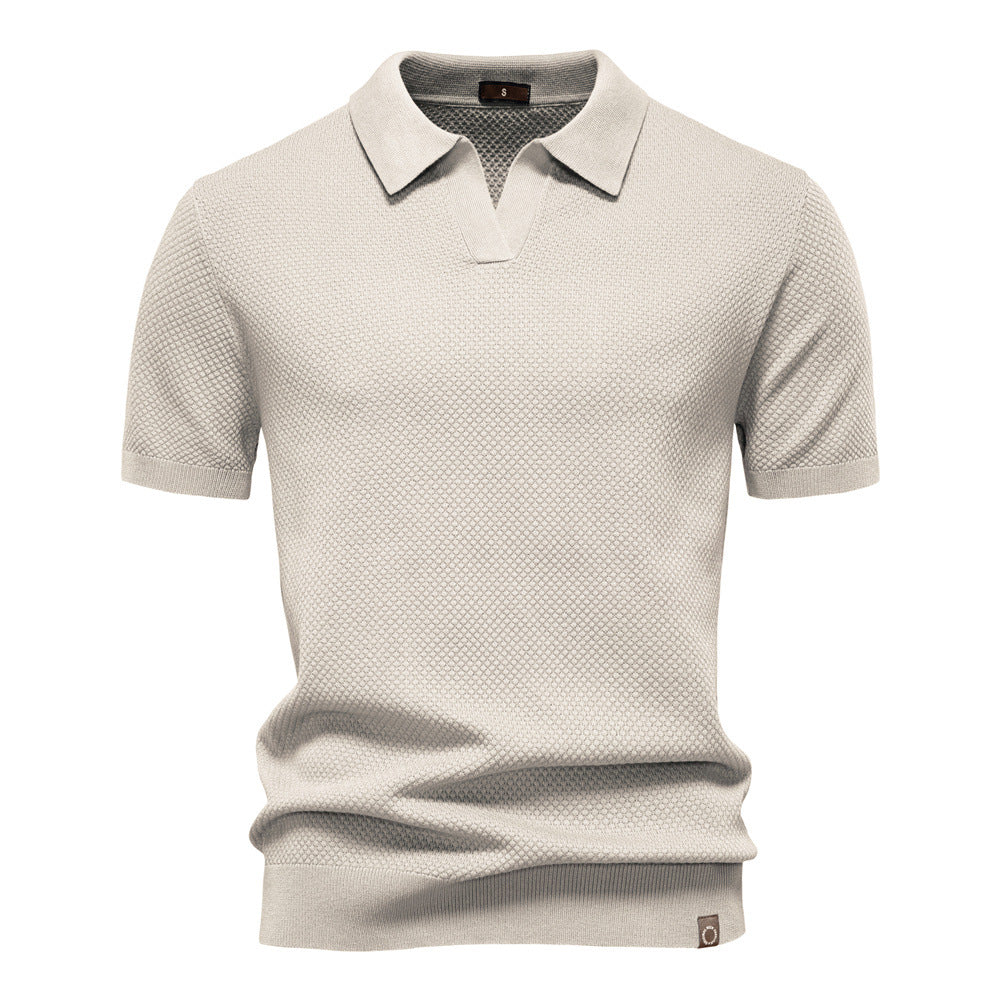 Ulrich | Strukturiertes Polo Shirt