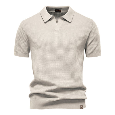 Ulrich | Strukturiertes Polo Shirt