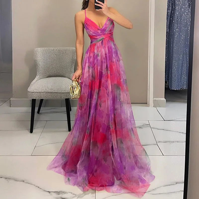 Luftiges Blumenkleid