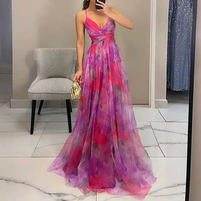 Luftiges Blumenkleid