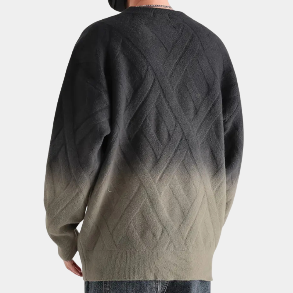 Apollo™ | Pullover mit Farbverlauf in Grau-Grün