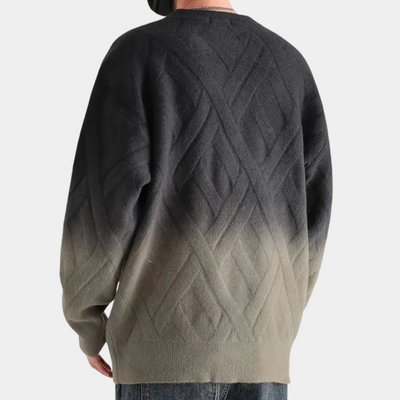 Apollo™ | Pullover mit Farbverlauf in Grau-Grün